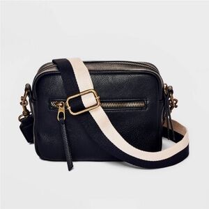 Universal Thread Camera Crossbody Bag with Removable Strap - Black